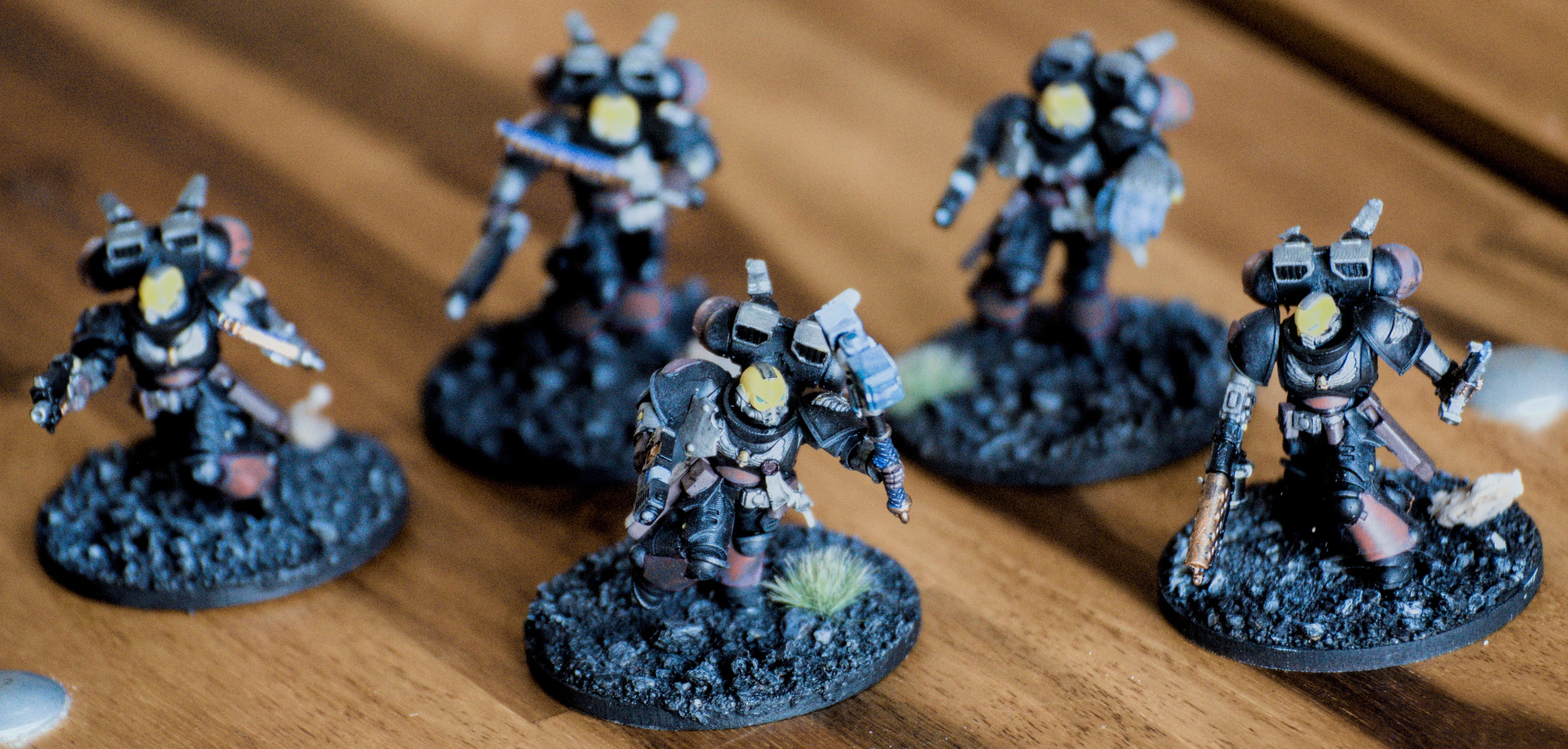 Escouade D’assaut À Réacteurs Dorsaux